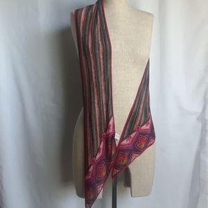 Oscar de la Renta Floral & Stripe desing.